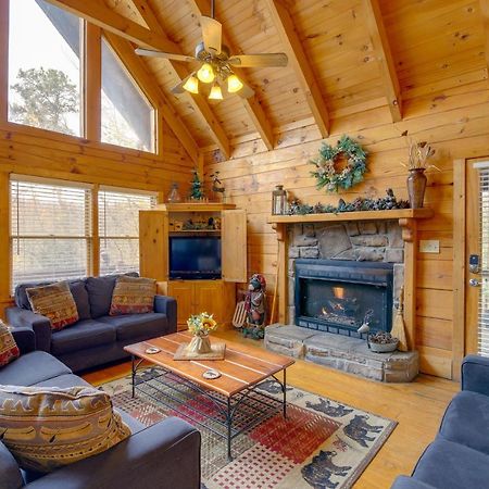 Smoky Mountains Cabin With Hot Tub, Deck And Views! Sevierville Exterior photo