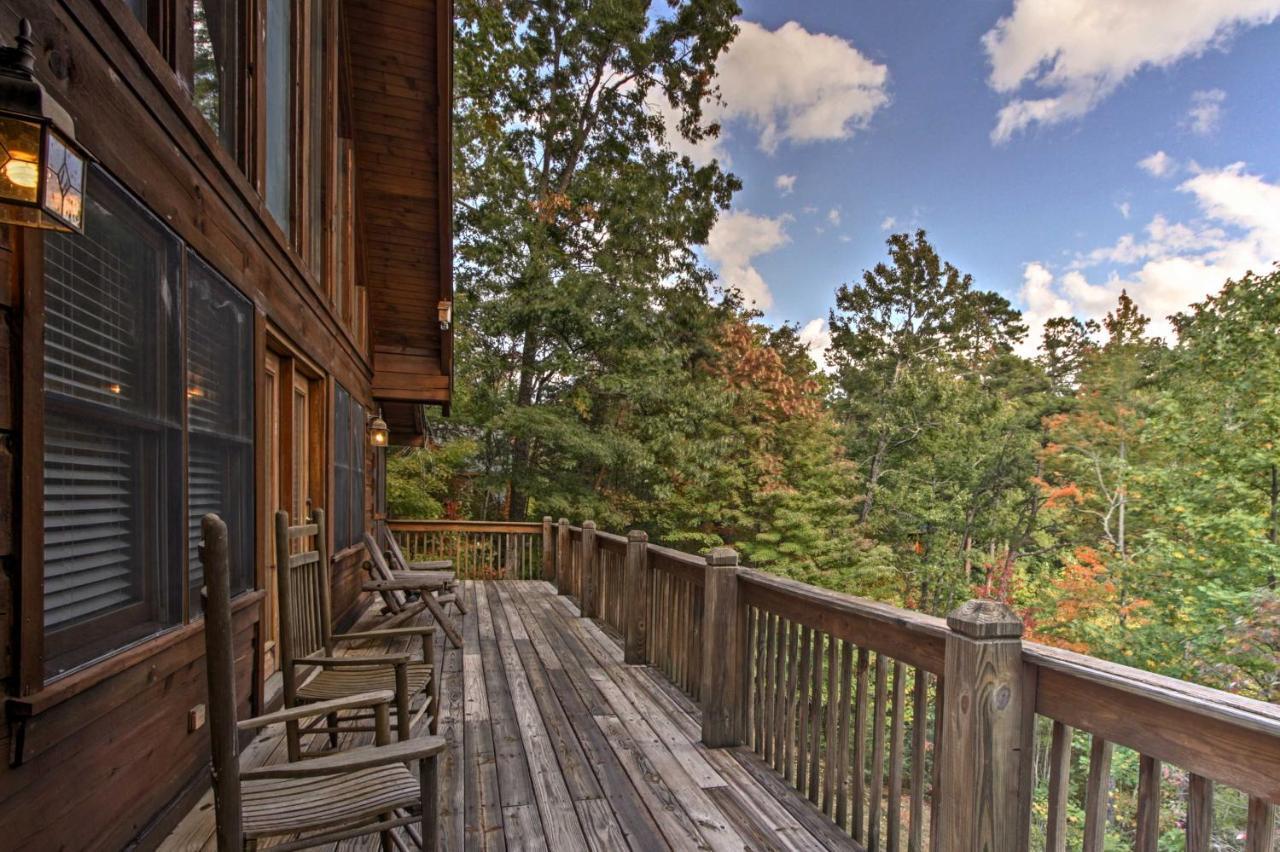 Smoky Mountains Cabin With Hot Tub, Deck And Views! Villa Sevierville Exterior photo