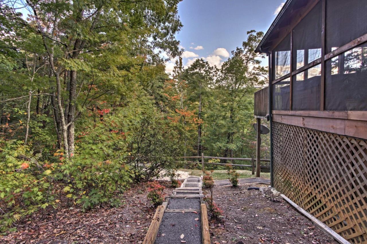 Smoky Mountains Cabin With Hot Tub, Deck And Views! Sevierville Exterior photo